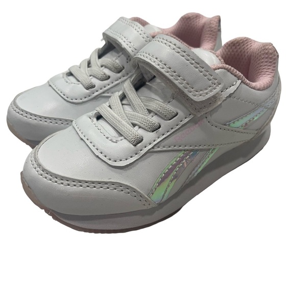 Reebok Other - Reebok Girls Toddler White and Pink Sneakers. Size 7. NWOT. Great Condition.